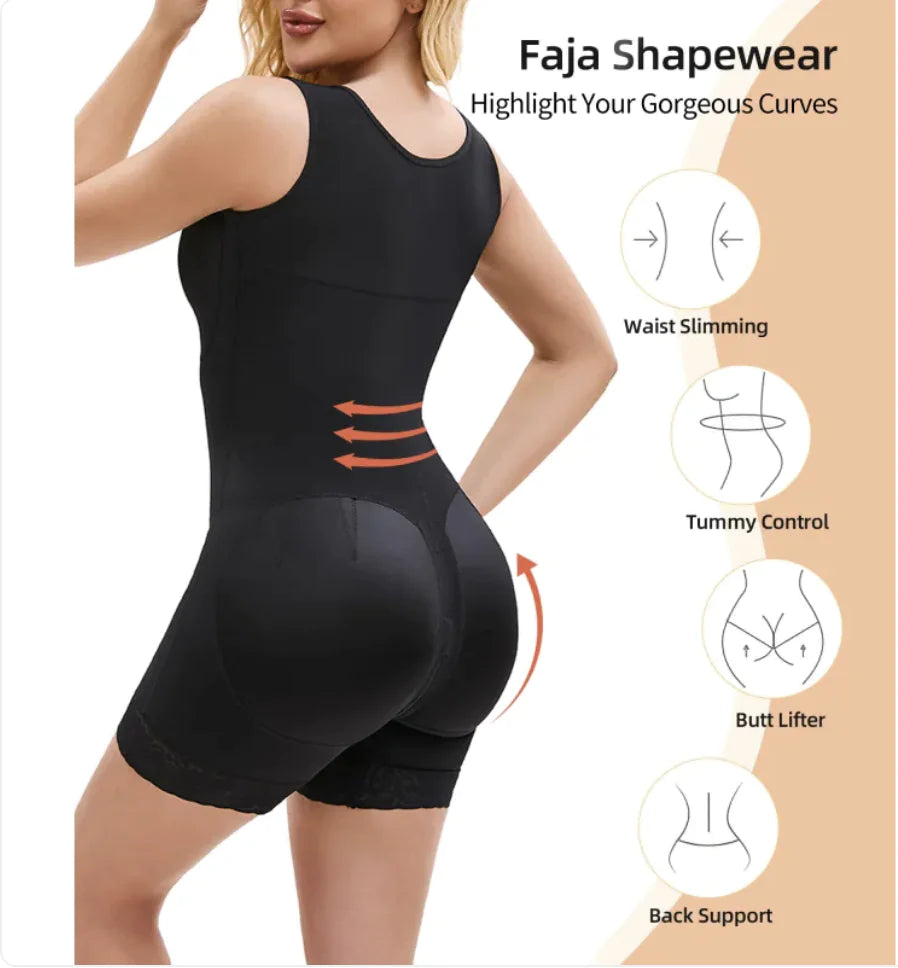 Women’s Full Body Tummy Control Shapewear Faja Style