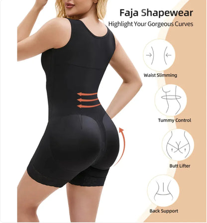 Women’s Full Body Tummy Control Shapewear Faja Style